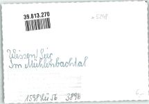 57537 W5248 Wissen , Sieg FOTO KEINE AK Mühlenbachtal Ort handschriftlich Foto Original aus Archiv eines Ansichtskartenverlags