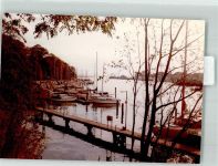 23730 W2430 Neustadt in Holstein FOTO KEINE AK Foto Original aus Archiv eines Ansichtskartenverlags Yachthafen Ort handschriftlich