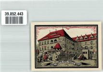 06449 O4320 Aschersleben , Sachs-Anh 1922 Notgeldschein 25 Pfg. Nr. 068642 Platzanweisung Stadtsparkasse