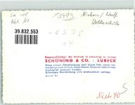 33039 W3493 Nieheim FOTO KEINE AK Foto Original aus Archiv eines Ansichtskartenverlags Volksschule Ort handschriftlich