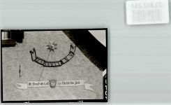 69488 W6943 Birkenau , Odenw FOTO KEINE AK Sonnenuhr am Haus Ort handschriftlich Foto Original aus Archiv eines Ansichtskartenverlags