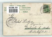 Kinder Regenschirm Nachttopf 1904 Lithographie