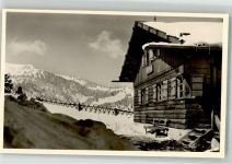 87527 W8972 Ofterschwang Foto AK Otto-Hellmann-Hütte