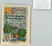 07806 O6710 Neustadt an der Orla 1921 Notgeldschein Gutschein über 25 Pfennig Rathaus