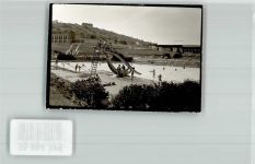 97922 W6970 Lauda FOTO KEINE AK Freibad Ort handschriftlich Foto Original aus Archiv eines Ansichtskartenverlags