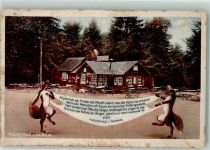 61389 W6384 Schmitten , Taunus Foto AK Cafe Gasthaus Fuchstanz