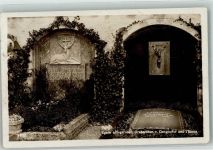 W8183 Rottach-Egern Grabstätte v. Ganghofer und Thoma, Hans Thoma, H.