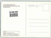 O1431 Neuglobsow Orientierungstauchen 195 Weltmeisterschaft Taucher Maximum AK