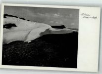 25992 W2282 Vogelkoje 1935 Winter Dünen unter einer dicken Schnee- und Eisschicht