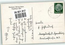 25992 W2282 Vogelkoje 1935 Winter Dünen unter einer dicken Schnee- und Eisschicht