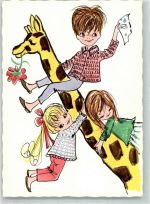 Kinder Giraffe Ausmalkarte