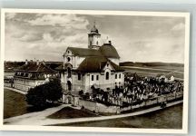 86316 W8904 Friedberg , Bay Foto AK Wallfahrtskirche Herrgottsruh Unseres Herrn Ruhe mit Friedhof