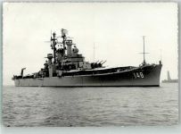 Marine Fotograf Renard Kiel Kriegsschiff nach 1945 Gebrauchsspuren