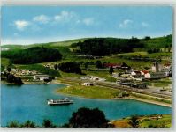 57462 W5960 Sondern , Biggesee Foto AK Biggsee Schiffspost M.S. Sauerland