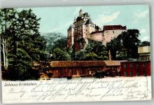 09648 O9251 Kriebstein 1904 Foto AK Schloss