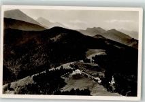 83313 W8227 Maria Eck , Kr Traunstein, Oberbay 1933 Foto AK Fliegeraufnahme Kloster