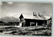 Radstädter Hütte 1963 Foto AK Hüttenstempel