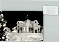 88271 W7983 Wilhelmsdorf , Württ FOTO KEINE AK Kirche der Brüdergemeinde im Winter