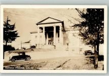 Oakland Foto AK Auto Oldtimer German Pioneer House