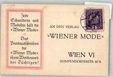 1060 Wien 6. Bezirk, Mariahilf - Verlag Wiener Mode