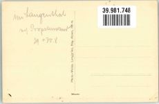 7304 Großwarasdorf / Veliki Boristof Foto AK Ort handschriftlich im Langenthal
