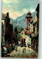 Serenissimi Auffahrt Verlag Stengel & Co. 29147 Spitzweg, C. Künstlerkarte