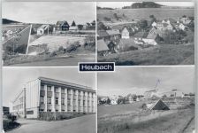 98666 O6113 Heubach b Eisfeld - FDGB- Erholungsheim Herrmann Duncker, Freilichtbühne, Ortsansicht