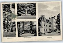 99706 O5401 Possen Gasthaus Gebrauchsspuren Kriegerdenkmal , Possenturm