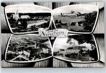 73441 W7085 Neresheim - Kirche, Ortsansicht, Schloss