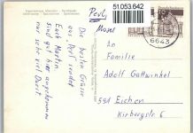 66706 W6643 Perl , Saar - Vereinshaus , Rathaus