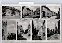 48231 W4410 Warendorf - Krankenhaus , Marktplatz
