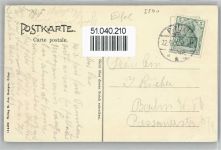 54595 W5540 Prüm - Kirche, Ortsansicht