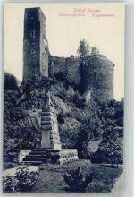01833 O8350 Stolpen - Schloss, Siebenspitzenturm, Kriegerdenkmal