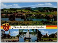 59846 W5768 Amecke , Sorpesee - Kirche, Ortsansicht, Sorpsee