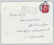 96215 W8620 Lichtenfels , Bay - Landpoststempel Großheiraith