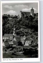 97851 W8774 Rothenfels , Unterfr - Blick zur Burg