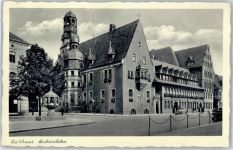 06449 O4320 Aschersleben , Sachs-Anh - Rathaus