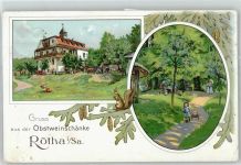 04571 O7209 Rötha - Restauration Obstweinschänke