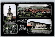 97647 W8741 Oberelsbach - Kath. Pfarrkirche, Haus Rübezahl