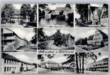33790 W4802 Halle - Am Kirchplatz Schloß Tatenhausen Altersheim Schule