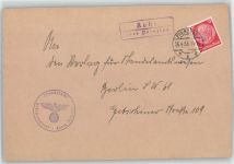 17268 O2091 Kuhz - WK II Landpoststempel