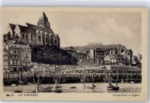 76470 Le Treport - Avant Port et Eglise