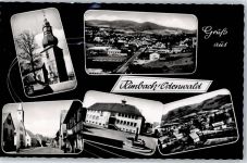 64668 W6149 Rimbach , Odenw - Kirche Rathaus