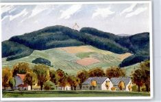 Grüssau Krzeszow Künstlerkarte Annaberg mit Kapelle