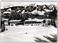 87527 W8972 Altstädten , Allgäu - Winter Jugenderholungsheim Sonnenklause