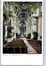 95652 W8595 Waldsassen - Kirche Innen