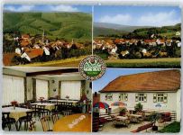 64757 W6121 Rothenberg , Odenw KEINE AK Gasthaus zur Rose Terrasse Innen