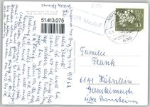 61276 W6395 Mauloff - Römerstrasse Posthilfsstellenstempel