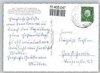 63679 W6479 Schotten , Hess - Taufstein im Vogelsberg