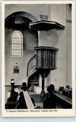 65375 W6227 Mittelheim , Rheingau - Kirche St. Aegidius